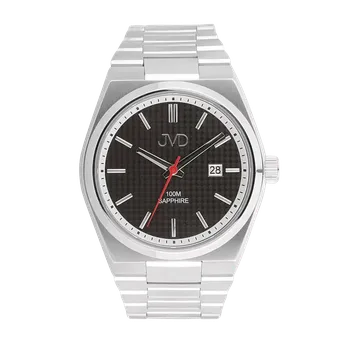 Hodinky JVD Pánské vodotěsné ocelové pozlacené hodinky JVD JVD J1133.3 se safírovým sklem ( )