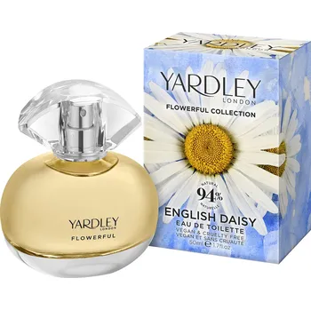 Dámský parfém Yardley Anglická kopretina Dámská toaletní voda elegantní vůně s květinovými tóny, 50 ml