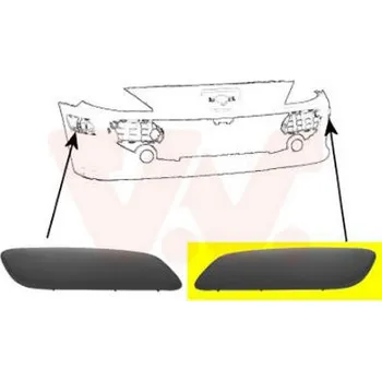 Karosérie Ozdobna / ochranna lista, naraznik VAN WEZEL 4041583