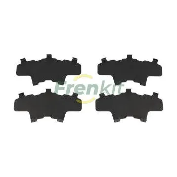 Brzdový komplet Protihluková folie, brzdové oblożení (posunovací deska) FRENKIT 940054