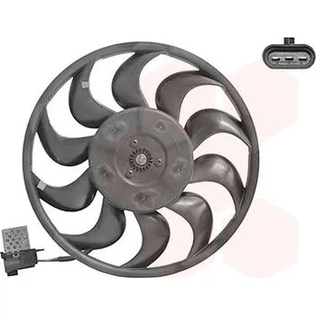 Motor automobilu Větrák, chlazení motoru VAN WEZEL 3745745