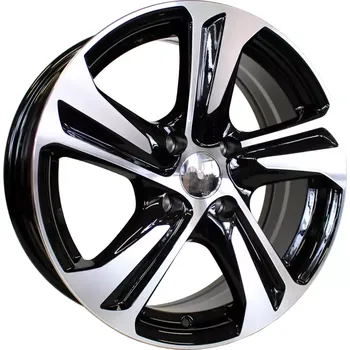 Alu kolo Alu kola Racing Line F5832, 16x6.5 4x108 ET25, černá + leštění