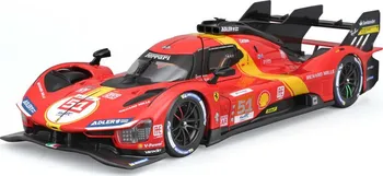 autíčko Bburago Ferrari Racing 499P LMH 51 1:24