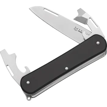 FOX Vulpis, kapesní multifunkční nůž, černý hliník FX-VP130-3 BK