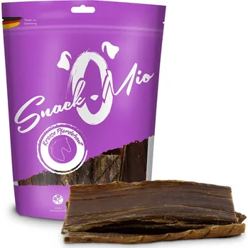 Pamlsek pro psa SnackOMio – křupavá koňská kůže 2 × 400 g