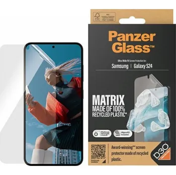 PanzerGlass Ultra-Wide Fit Sam S24 S921 D3O Matrix Screen Protection 7353 s aplikátorem