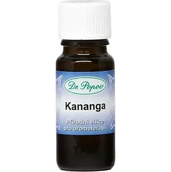 Osvěžovač vzduchu Kananga, 10 ml (Působí jako afrodisiakum. Má uklidňující účinky (tiší bolesti hlavy). Má posilující účinky při vyčerpanosti. Snižuje krevní tlak.)