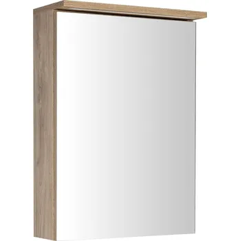 Koupelnový nábytek KAWA STRIP galerka s LED osvětlením 50x70x22cm, dub emporio