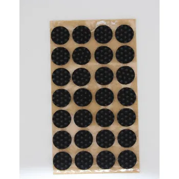 Podložka pod nábytek Samolepicí filc-kulatý, ⌀20mm (28ks/arch)-černý