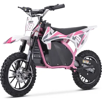 Dětské elektrovozidlo Mamido Elektrická motorka Cross Trail King 800W 36V růžová