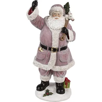 Vánoční dekorace Dekorace figurka Santa Claus s pytlem dárků - 24*19*43 cm