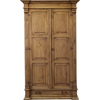 Šatní skříň Skříň Mexicana SAV67C2 kombinovaná Barevné provedení: vosk - dub tmavý