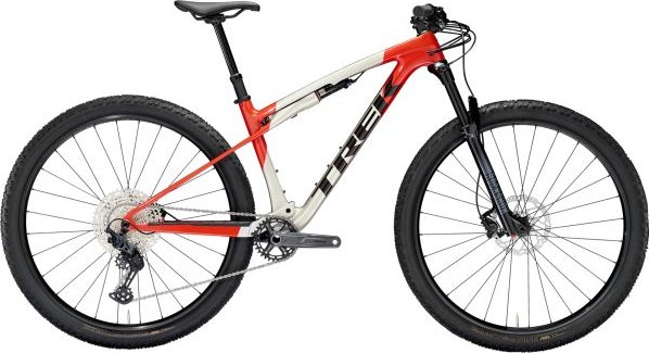 Trek Supercaliber SL 9.6 Gen 2 (Lunar Silver/Lava Red) - M/L