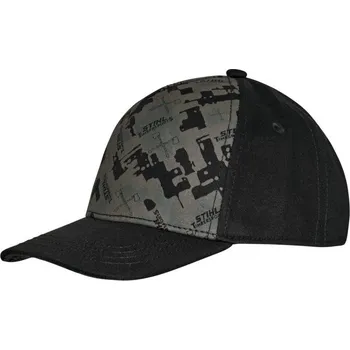 Kšiltovka Dětská kšiltovka PATTERN TIMBERSPORTS STIHL (04216000208) (Dětská kšiltovka s celoplošným potiskem malých log TIMBERSPORTS®, zkřížených seker a stylizovaných dřevěných třísek na přední části.)