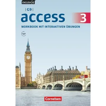 Učebnice English G Access - G9 - Band 3: 7. Schuljahr - Workbook mit interaktiven Übungen online