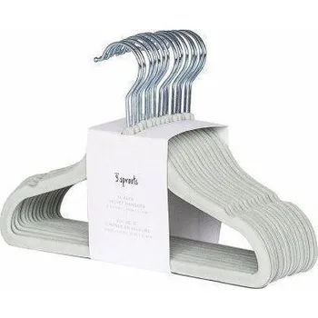 Hračka pro nejmenší 3 SPROUTS Ramínka Velvet 15 ks 3 Sprouts Seafoam