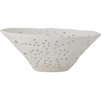 BLOOMINGVILLE Bílá mísa Dalena z kameniny