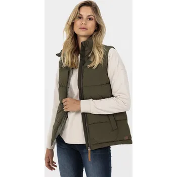 Dámská vesta VESTA CAMEL ACTIVE VEST DARK KHAKI