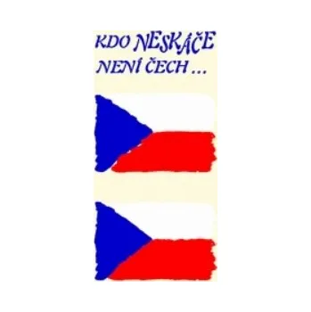 Odstranitelné tetování Arch Tetovací Obtisky 20802b Tetování Česká Vlajka 2 Motiv