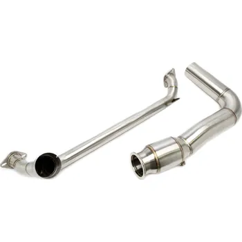 Turbodmychadlo TA Technix downpipe s 200článkovým katalyzátorem Porsche 718 Cayman / Boxter, S, GTS (982, od 2016) motor 2.0T + 2.5T