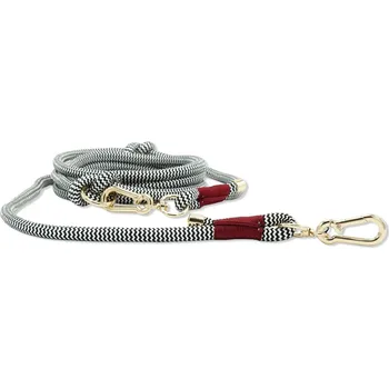 Vodítko pro psa Přepínací lanové vodítko 250 - kotva Barva: Vínová, Velikost: 250 cm