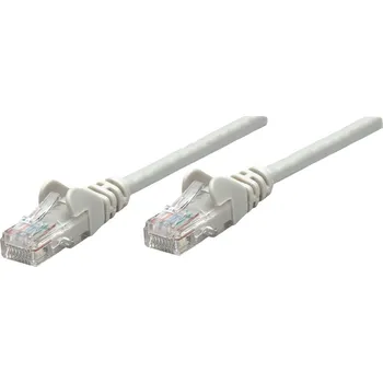Síťový kabel Network Patch Cable - Cat6A - 0.25m - Grey - Copper - S/FTP - LSOH / LSZH - PVC - RJ45 - Gold Plated Contacts - Snagless - Booted - Lifetime Warranty - Polybag - 0.25 m - Cat6a - S/FTP (S-STP) - RJ-45
