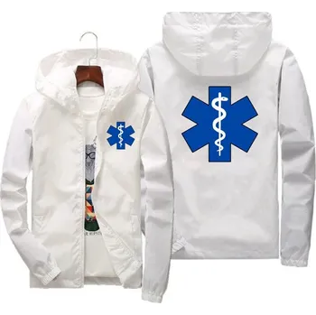 Pánská softshellová bunda Unisex větrovka pro záchranáře Ambulance Velikost: L, Barva (Varianta): 3