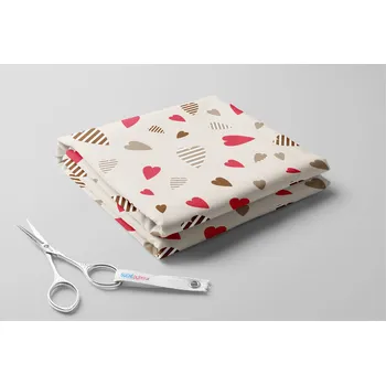 Micropeach, Pruhovaná srdíčka Barva: Krémová