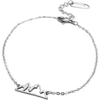 Náramek B-TOP Náramek z nerezové oceli HORY stříbrná