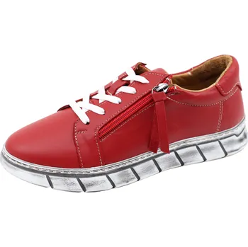 Dámské tenisky Dámské celokožené tenisky KREMARA 121-880 red Velikost: 42