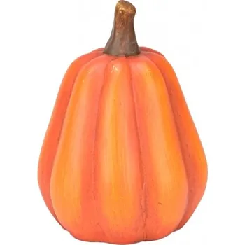 Keramická dýně oranžová 20x14 cm