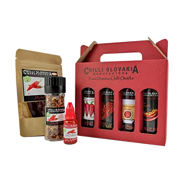 Omáčka MILD HOT výhodný chilli set 7-dílný