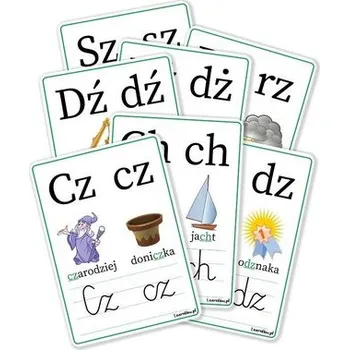 Matematika Plansze edukacyjne A4 - Dwuznaki 7 kart