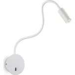 Ideal Lux FOCUS-2 AP1 nástěnné bodové LED svítidlo 1x 3W 210lm 3000K IP20, bílé