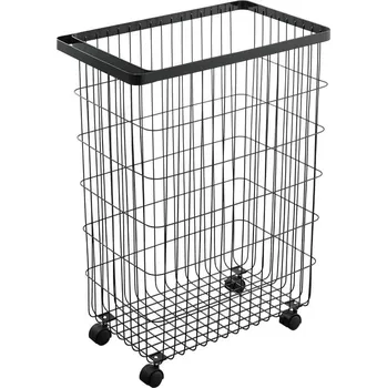 Koš na prádlo YAMAZAKI Koš na prádlo Tower 4777, 55l, černý