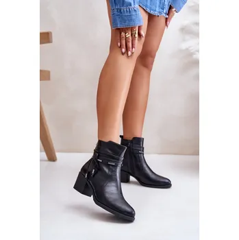 Dámská zimní obuv Boty na podpatku model 201224 Step in style 36