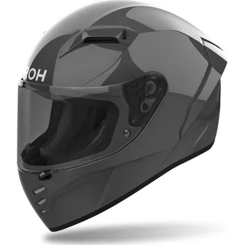 Helma na motorku AIROH přilba CONNOR Color tmavá šedá 2026 - L