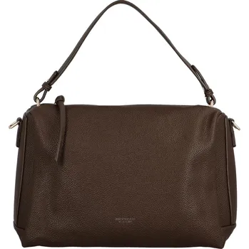 Dámská kabelka do ruky tmavě hnědá - DIANA & CO Ayato hnědá