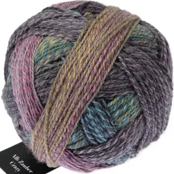 Příze Schoppel Wolle Alb Zauber Crazy 2533 Spurensuche (Vlněná příze Alb Zauber Crazy 2533 Spurensuche)