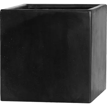 Květináč Fleur Black S - V 15 cm / D 15 cm