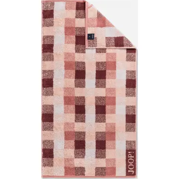 Ručník JOOP! VIBE Ručníky červené karo Rozměr: Osuška 80 x 150 cm