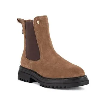 Dámská obuv MEXX Kotníková obuv s elastickým prvkem MX/004C-WB Hnědá 36