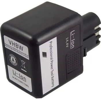VHBW Baterie pro Gesipa Accubird / Firebird, 14.4V, 5.0Ah