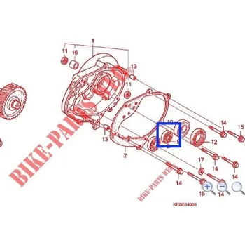 Auto-moto Honda Ložisko převodů originální 91004KN2901