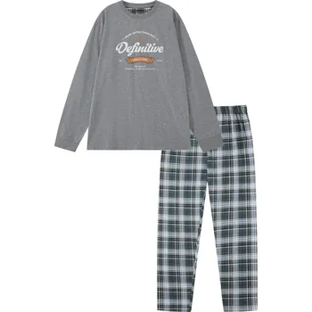 Chlapecké pyžamo Chlapecké pyžamo - Wolf S2456, šedá Barva: Šedá, Velikost: 146