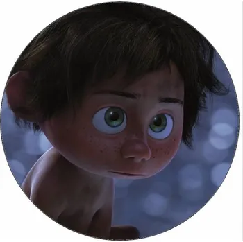 Jedlá dekorace na dort Jedlý papír Hodný dinosaurus Špuntík 19,5 cm