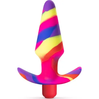 Anální kolík Vibrační anální zástrčka Blush Avant Free Spirit Scarlet Vícebarevná (Ø 3,7 cm)