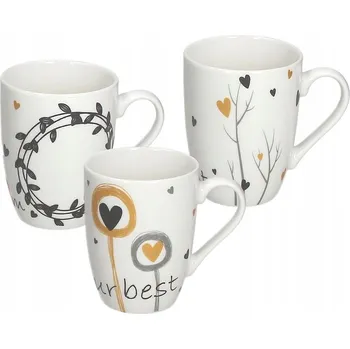 Hrnek Tognana Iris Goldy porcelánový 330 ml