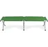 Zahradní lehátko Kempingová postel skládací 190 x 70,5 x 40,5 cm zelená