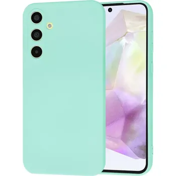 Pouzdro na mobilní telefon Kryt Samsung Galaxy A35 5G Techsuit SoftFlex - sea blue